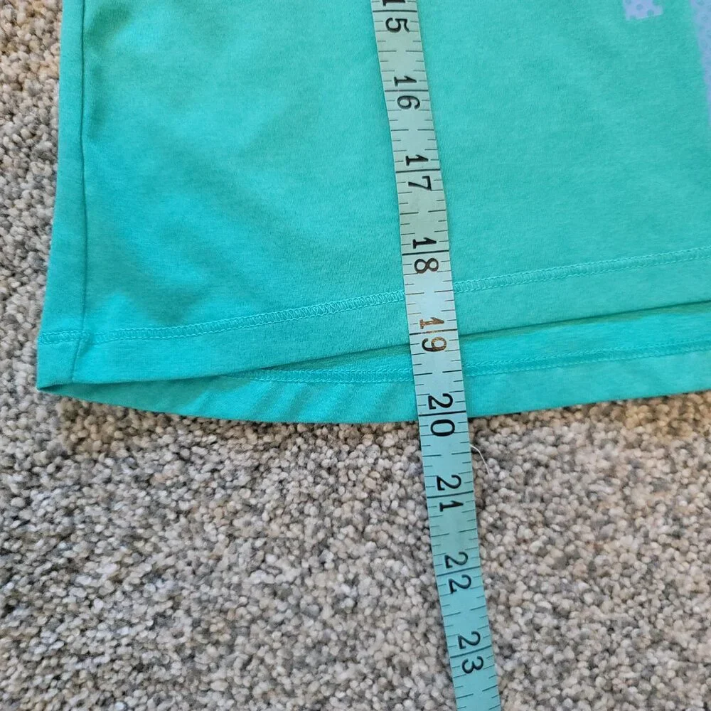 Reebok Girls Go get Em Green Tank top Small 8-10, Good Condition